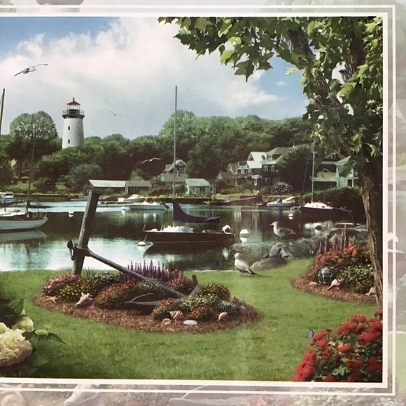 NEW Lighthouse Puzzle The Art of Alan Giana 1,000 Piece Summer Light 27” X 20” - Picture 5 of 9